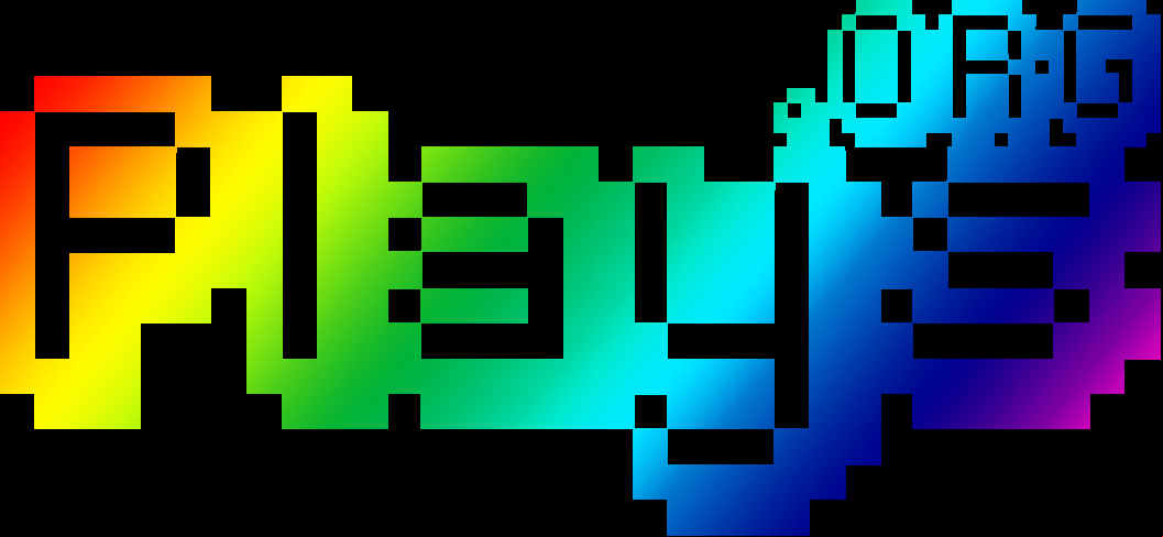 plays.cinevost.com logo in rainbows.
