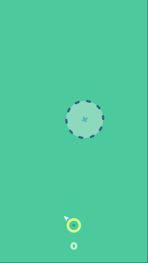 Circle Angle Game Start Screenshot.