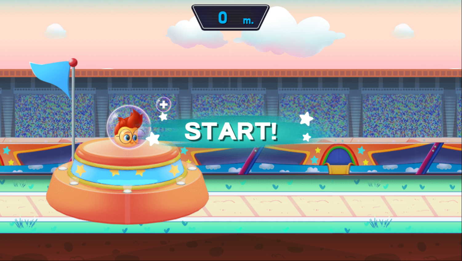 Disney Bounce Game Long Jump Start Screenshot.