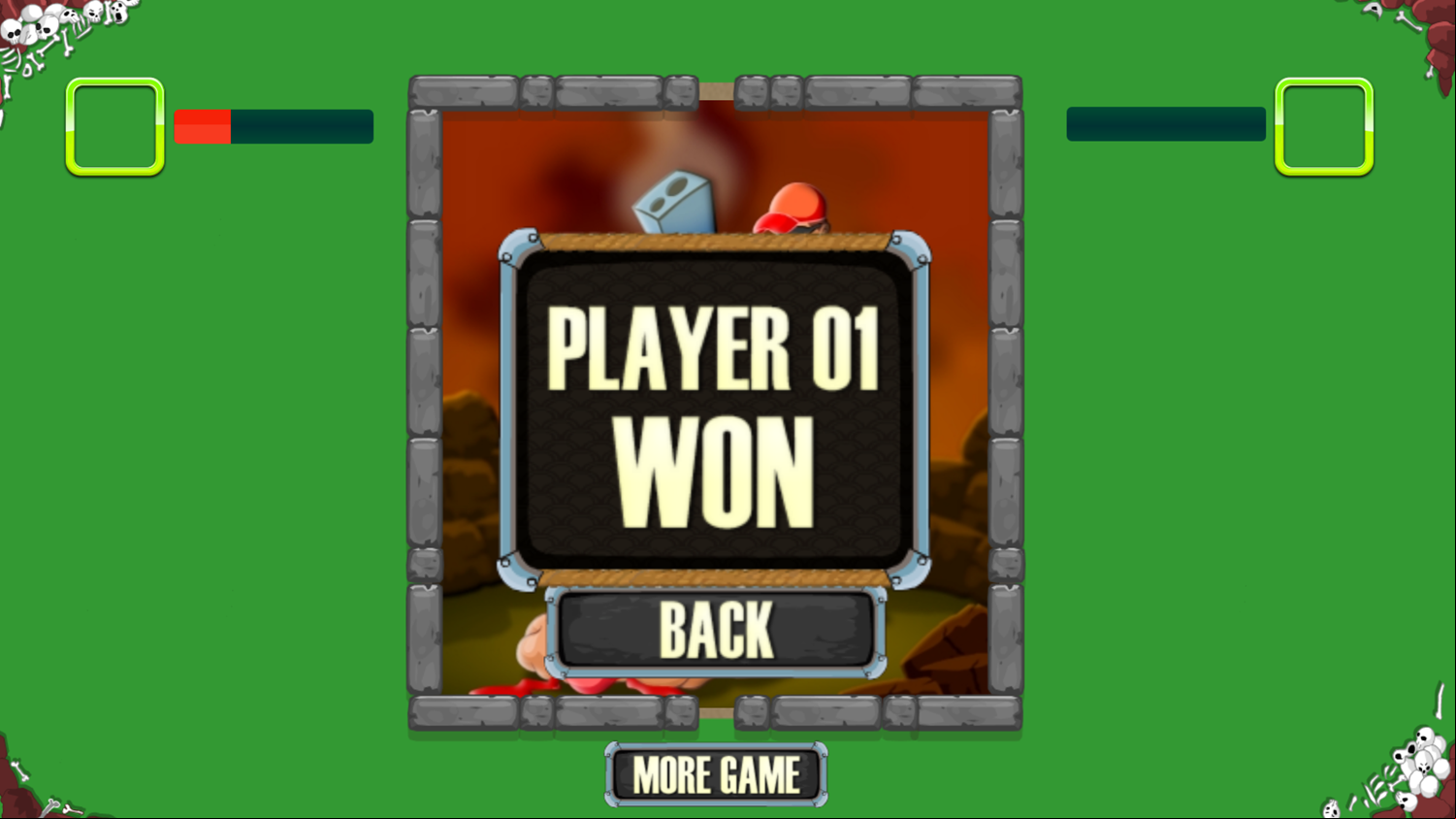 Dual With Death Game Won Screenshot.