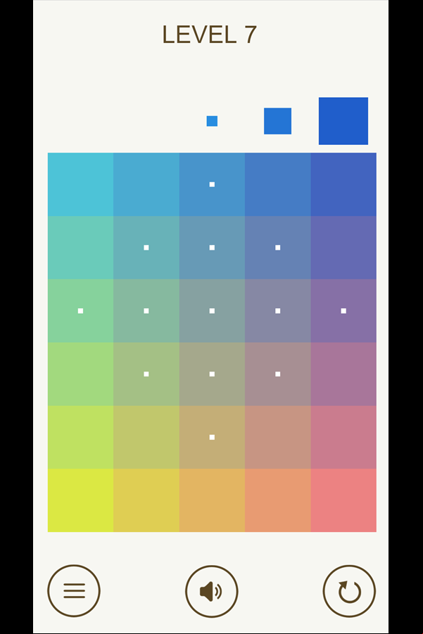 I Love Hue Game Level Preview Screenshot.