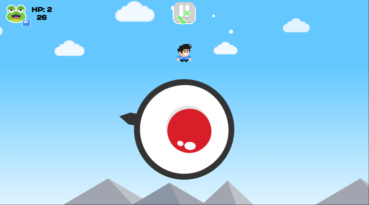 Jump World Game Play Screenshot.