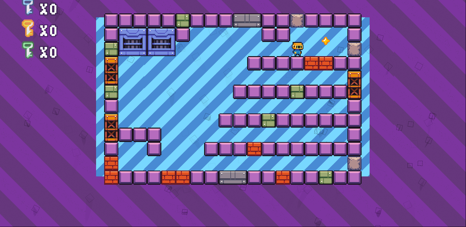 Keydown Game Level 5 Complete Screenshot.