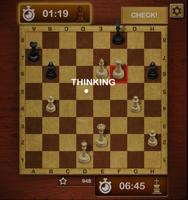 Master Chess Game Checkmate Screenshot.