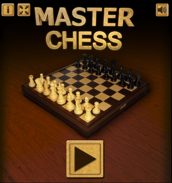Master Chess Welcome Screen Screenshot.