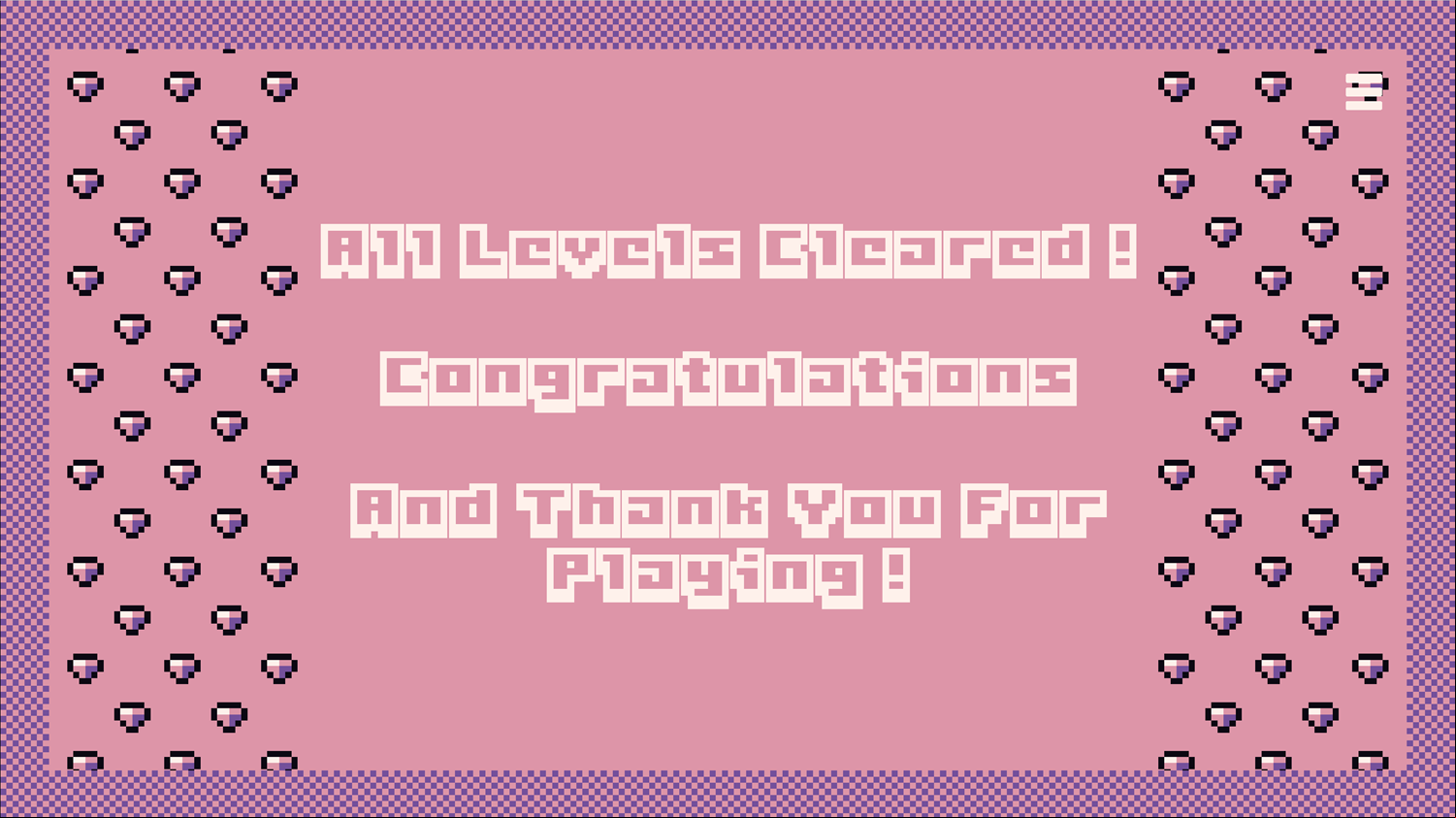 Sokogem Game Beat Screen Screenshot.