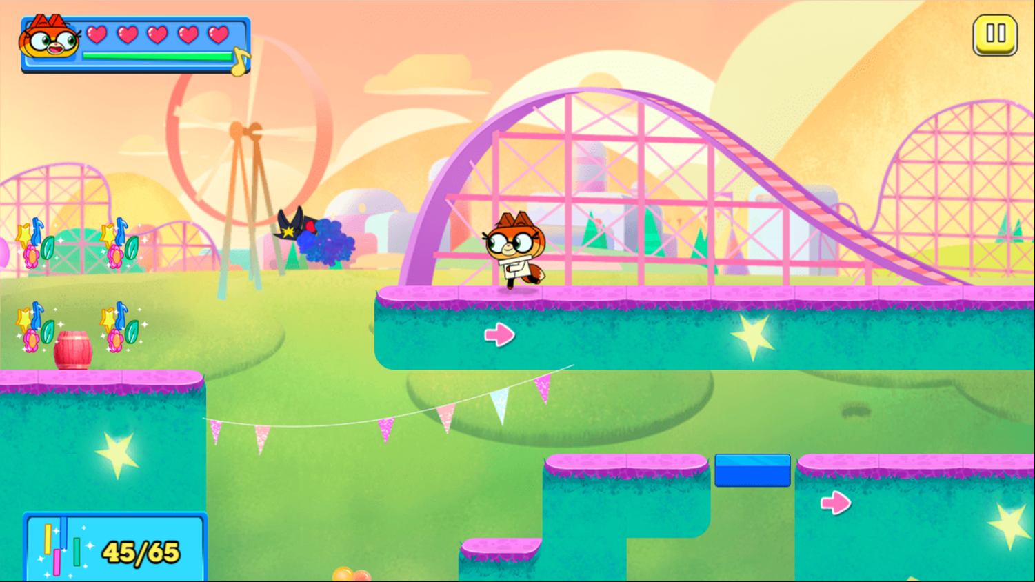UniKitty Save the Kingdom Dr Fox Screenshot.