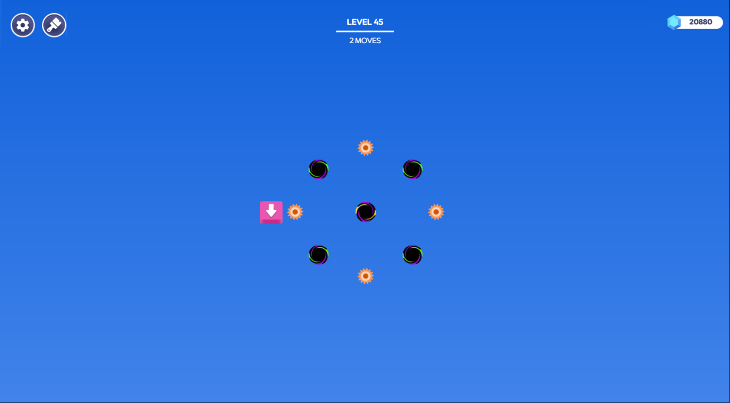 Unpuzzle Master Game Final Level Last Move Screenshot.
