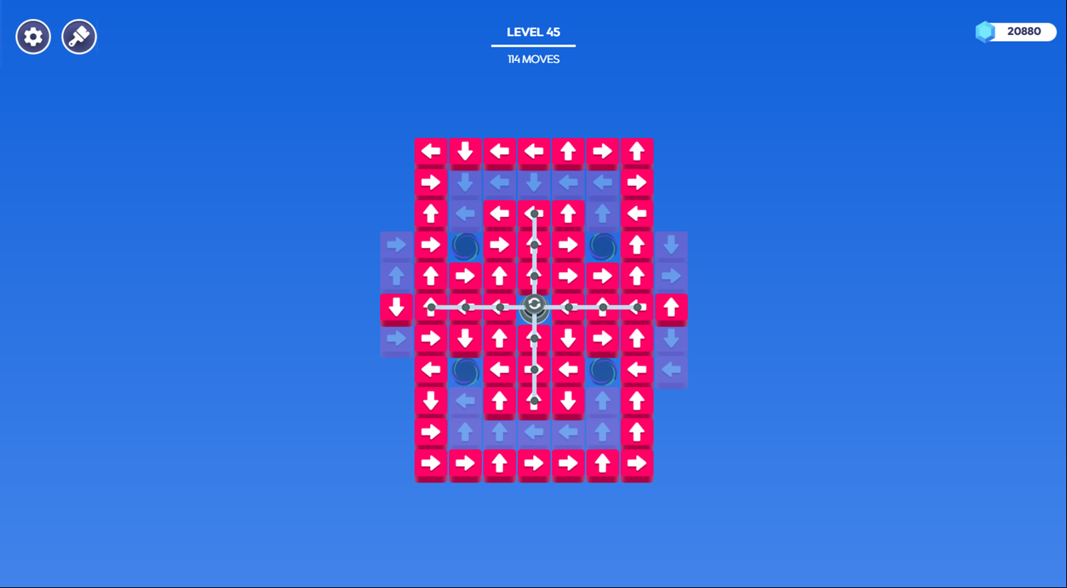Unpuzzle Master Game Final Level Screenshot.